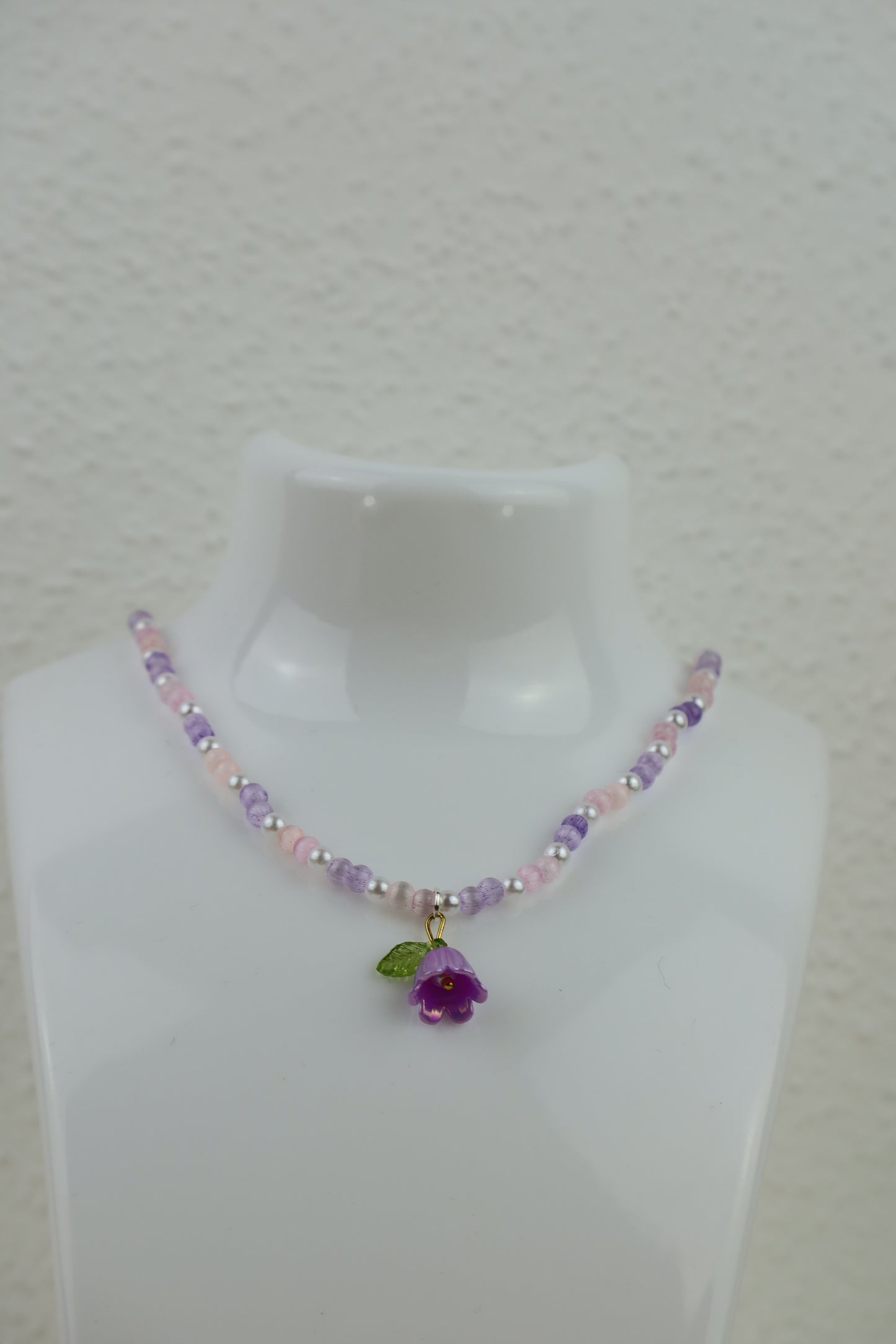 🌸💜 Blossom Charm Necklace