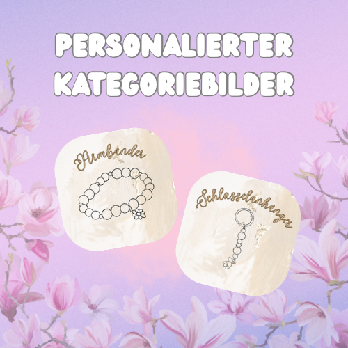 🗂️ Personalisierte Kategoriebilder