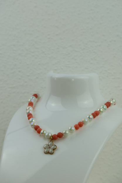 🌸✨ Blossom Pearl Necklace